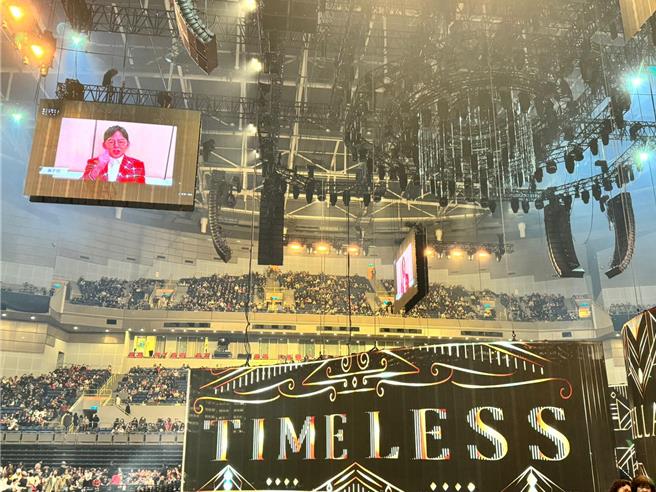 黄子佼出现在艺人祝贺VCR中。（读者提供）