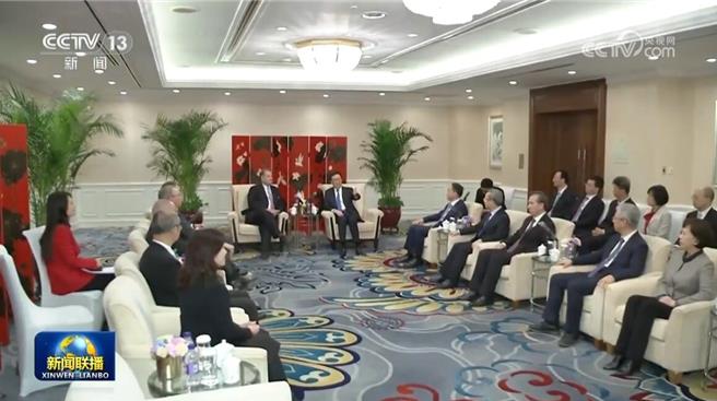 韓正歡迎更多美國企業界朋友赴陸投資興業。（大陸央視）