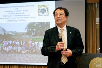 台大椰林講座　筑波大學校長永田恭介：AI加速抗癌藥物開發