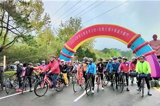 探索北橫249人單車完騎42.5公里 獲櫻花勇士認證