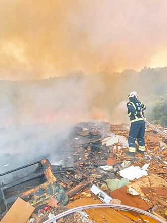 桃園 會稽掩埋場2度火警 紅外線監控