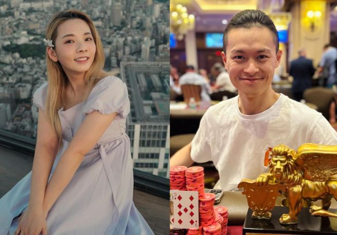 滴妹罕见放闪男友。（图／滴妹、I.C Charlie IG）