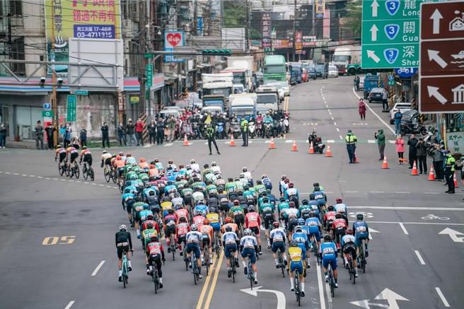 「2024國際自由車環台賽-桃園市站」將在3月4日預演及3月11日上午10時正式舉行。(交大提供／蔡依珍桃園傳真)