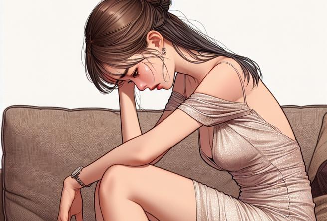 鍾男假借要一起合照，竟在包廂內的廁所，予以性侵得逞。（AI生成圖）