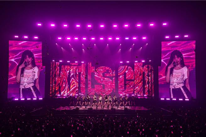 IVE两天热力唱跳，带来多首好歌献给台湾粉丝。（Live Nation Taiwan提供）