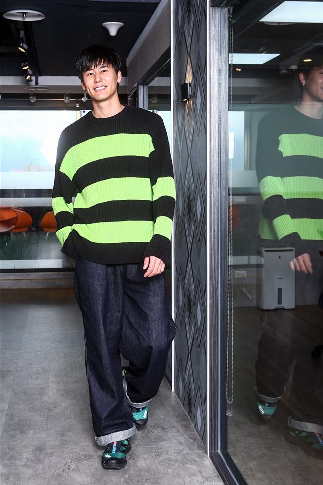 风田的笑容很阳光。（邓博仁摄）