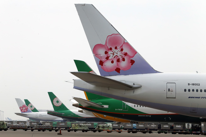 桃園機場示意圖。（資料照）