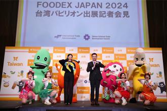 東京食品展臺灣館展前熱身 徐若瑄應援推廣美食