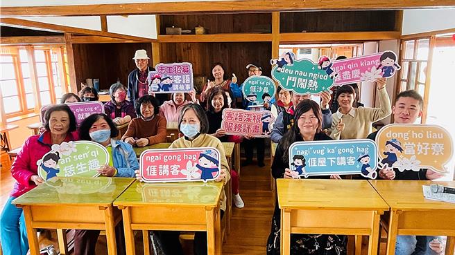台東客語深根課程今（4）日於台東客家學堂舉辦開學典禮。（蕭嘉蕙攝）
