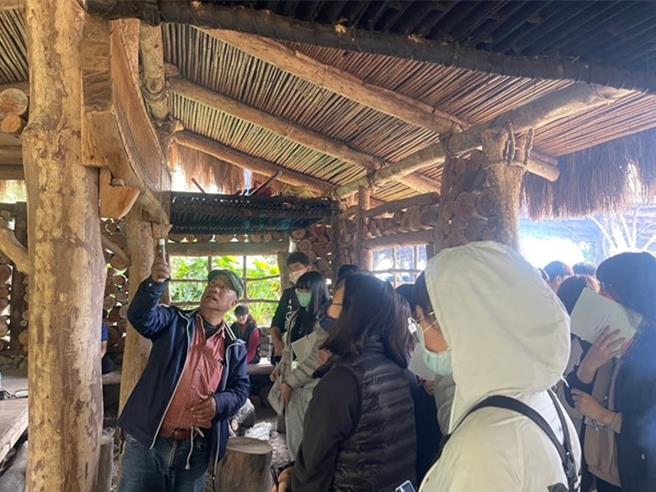 鸾山森林文化博物馆。（环境部提供／李欣恬台北传真）