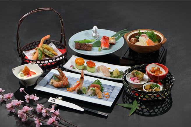 「北海道节特选会席」每客3880元加1成，点购此套餐可参加抽奖，奖品包括日航台北至北海道来回机票、「札幌JR Tower日航酒店」三天两夜住宿券等。(老爷大酒店提供)