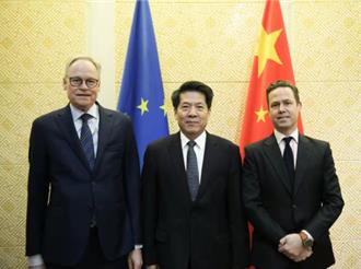 就烏克蘭危機形勢 陸歐亞事務特別代表與歐盟官員會談 