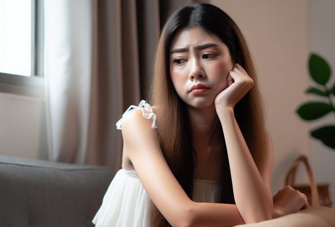 月存20％薪水！妹子遭男友嗆「不省錢就分」，網看細節全搖頭。（AI生成圖）