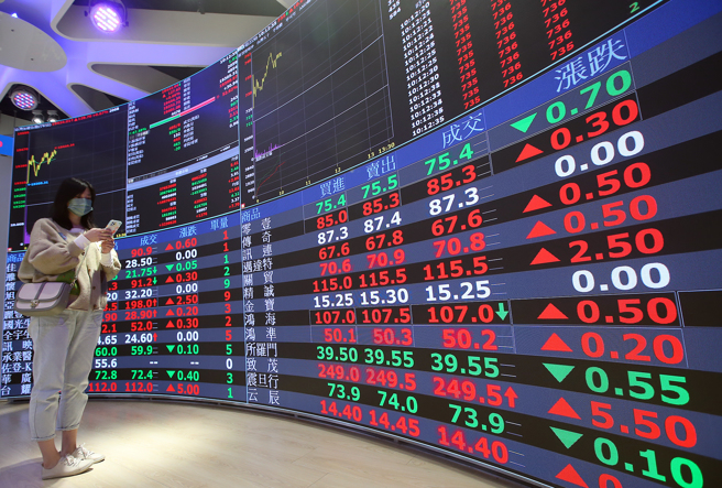 AI題材持續發威，台積電創新天價，台股也突破新高。（圖／趙雙傑攝）