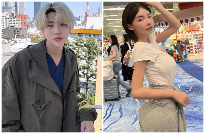 深田咏美（右）坦承与医师男方已经分手。（图／IG）