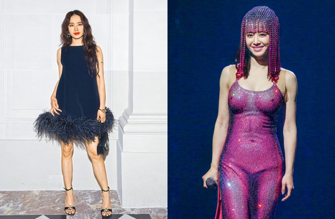 天后蔡依林出席巴黎時裝周。（圖／Valentino提供、中時資料照）