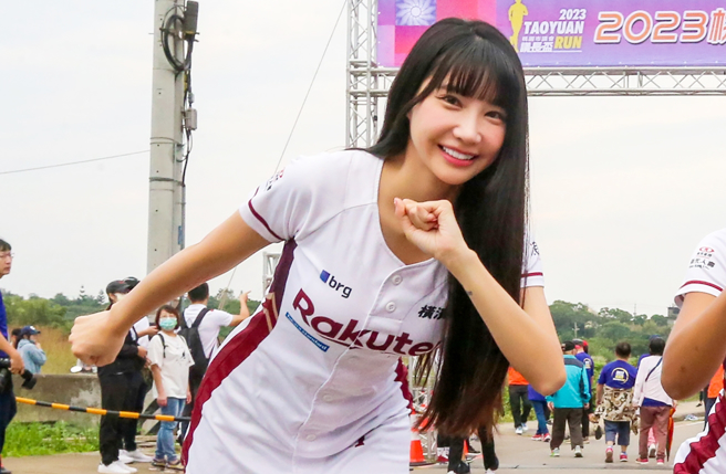 筠熹是新一代啦啦队女神。（图／中时资料照片）