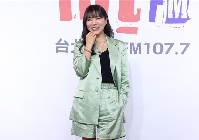 丁噹5日出席Hit Fm联播网3月hito大台柱活动。（陈俊吉摄）