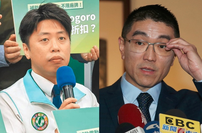 民進黨基隆市議員張之豪(左)槓上基隆市長謝國樑(右)，質詢脫序言行引發爭議。（合成圖／示意圖／資料照）