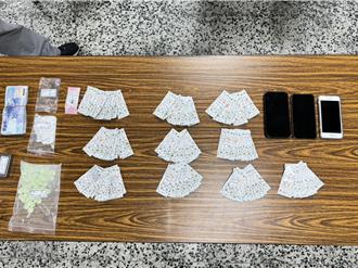 南市警緝毒 罕見三級毒品「哈密瓜毒錠」現蹤