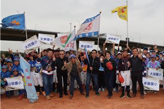 苗栗學生棒球聯賽登場 14隊、150名選手同場較勁