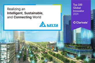 台達三度入選全球百大創新機構 創新成果受肯定