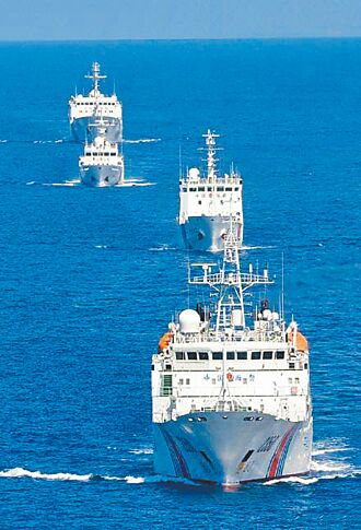 陸3海警船進逼24海里 寧陽艦協處