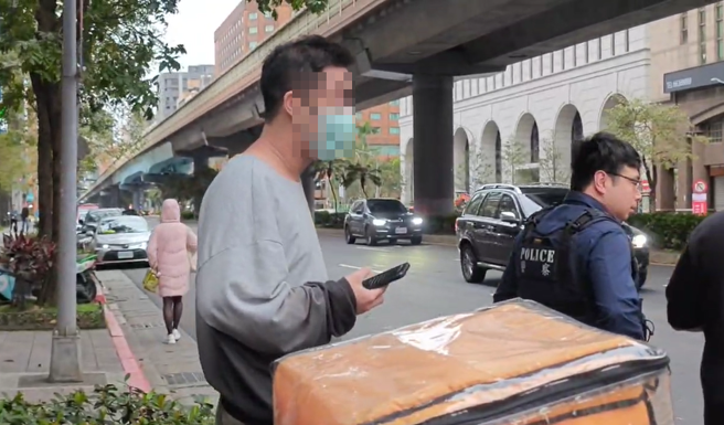 统促党成员陈姓男子。（图 / 民眾提供）