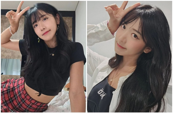 韩国正妹实况主企鹅妹。（图／yyj0728 IG）