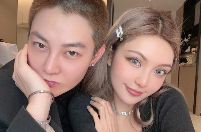 港媒报导先前皇甫圣华疑似曾发文向周扬青告白。（图／翻摄自samsamuer IG）