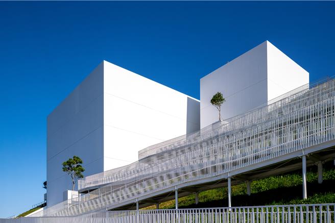 桃園市兒童美術館外觀。（吳欣穎攝，桃園市立美術館提供／李怡芸台北傳真）