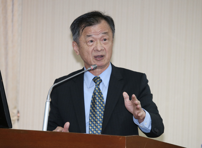 陸委會主委邱太三6日在立法院內政委員會答詢。（姚志平攝）