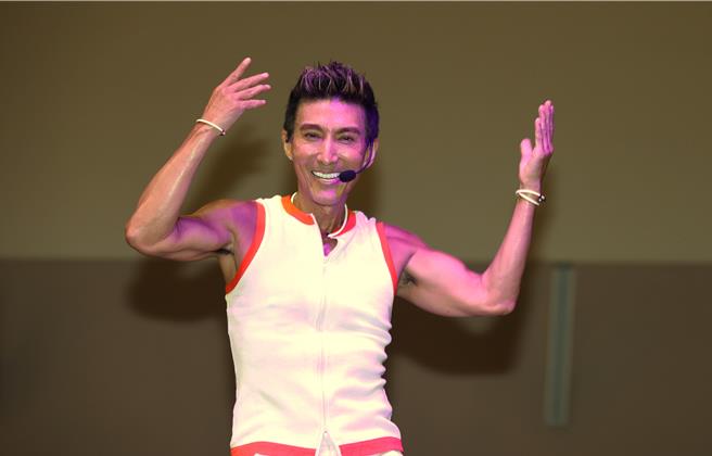 潘若迪举办有氧活动。（艾迪升传播提供）