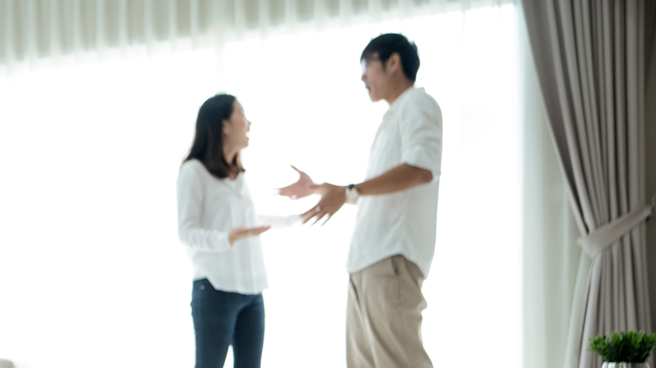 原PO與老婆因為討論要不要生小孩吵架，老婆要求要分她房子才生。（示意圖：Shutterstock／提供）