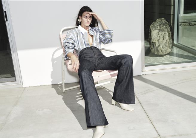 H＆M Studio 2024春夏系列以随性基调诠释现代轮廓。（H＆M提供／朱世凯台北传真）