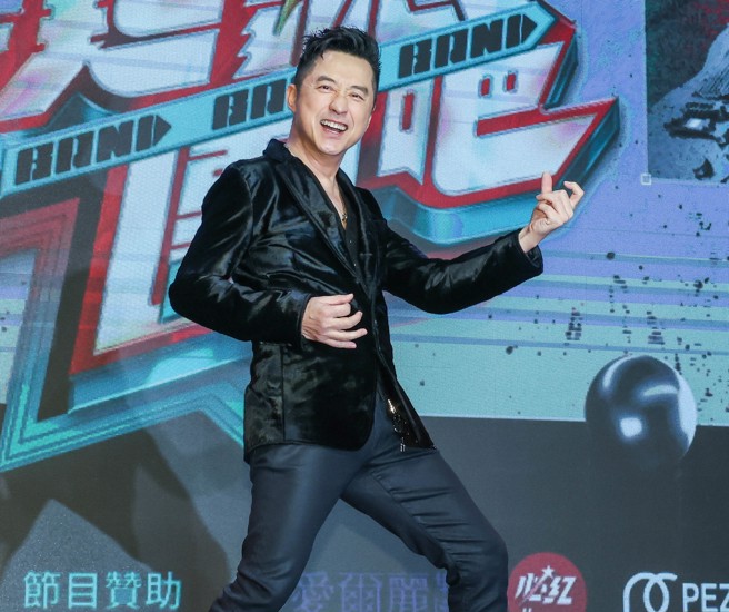 哈林今出席記者會談及兒子小哈利。（粘耿豪攝）