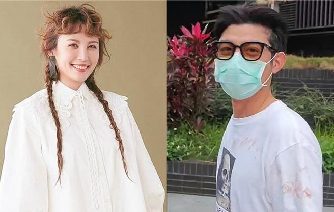 魏如萱（左）傳訊關心好友王柏傑。（中時資料照、陳君瑋攝）