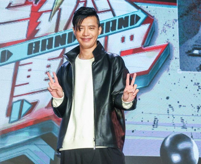 陳君豪今出席新節目記者會。（粘耿豪攝）