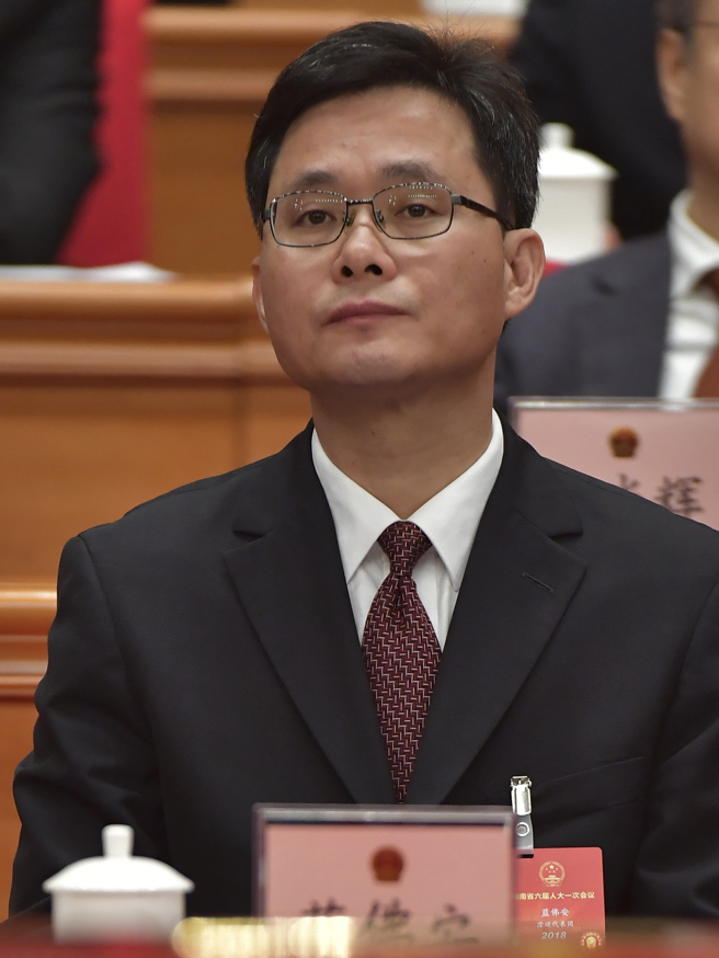 陸財政部長藍佛安指黨政機關過緊日子不是不花錢，而是該花的花該省的省。圖為藍佛安。（資料圖片／中新社）