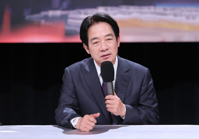 爭取青年選票 民進黨提高青年活動預算。圖為準總統賴清德。（資料照／黃世麒攝）