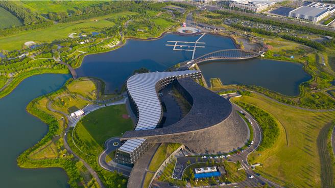 故宮南院是否展示編鐘複製品近日引起爭議。（故宮南院提供／李怡芸台北傳真）