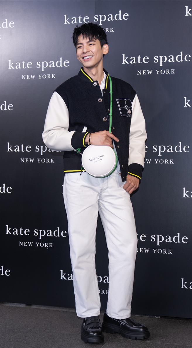 林柏宏出席Kate Spade 2024春夏系列預覽活動。（吳松翰攝） 