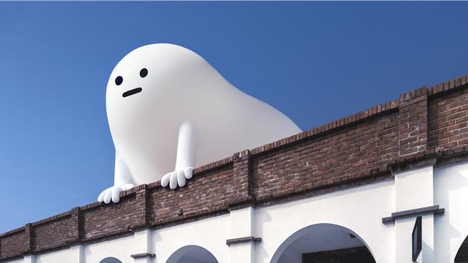 雲朵阿Q將從淡水出發，開始為期43天的環島。（Alan Hong提供／呂健豪新北傳真）