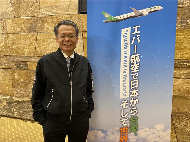 長榮航空總經理孫嘉明。（陳祐誠攝）