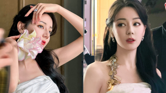 迪丽热巴被骂模仿韩韶禧 咬巧克力棒画面流出遭网酸「东施效颦」