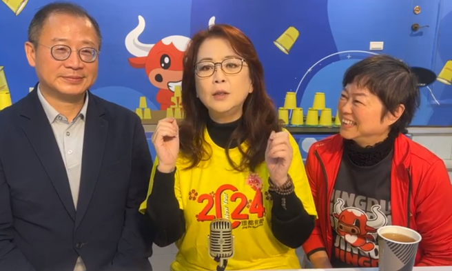 赵永馨为吴志扬站台。（图／FB@吴志扬）