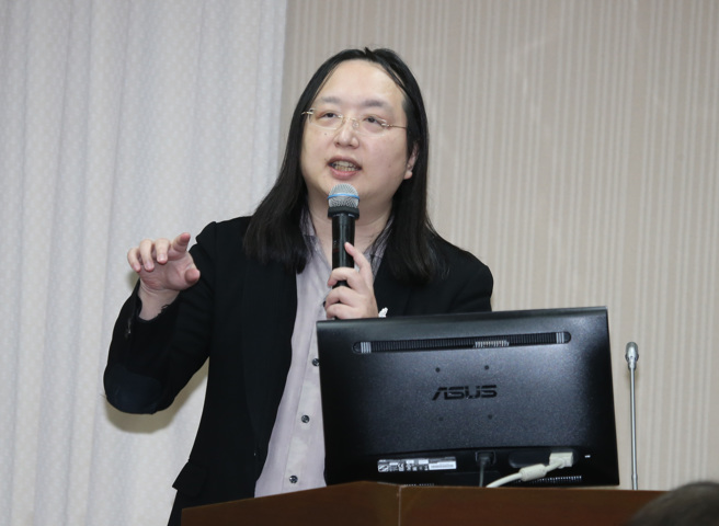 数位发展部部长唐凤7日在立法院答询。（姚志平摄）