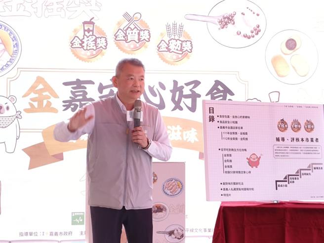 嘉義市學校今起禁用辣椒粉，副市長林瑞彥強調，停用無期限直到疑慮消除。（廖素慧攝）