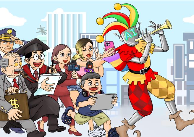 育达科大多媒体与游戏设计系学生参加全国美术大赛，共有3件作品获奖。（育达科大提供／谢明俊苗栗传真）