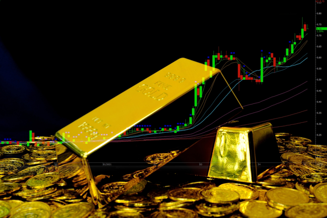 黃金價格不斷上漲，已經突破歷史高點。（圖／shutterstock、達志）